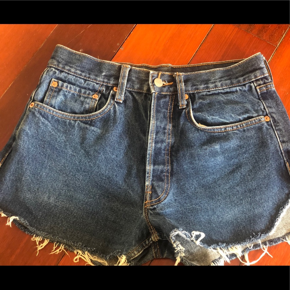 Vintage Levi denim shorts